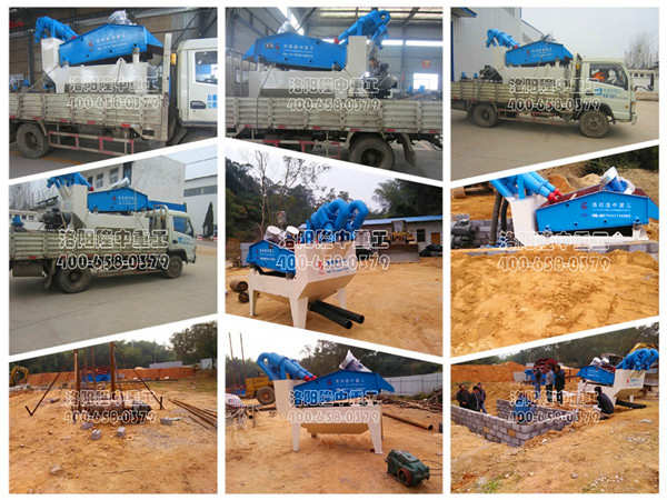 細(xì)沙回收機(jī)現(xiàn)場(chǎng)拼圖