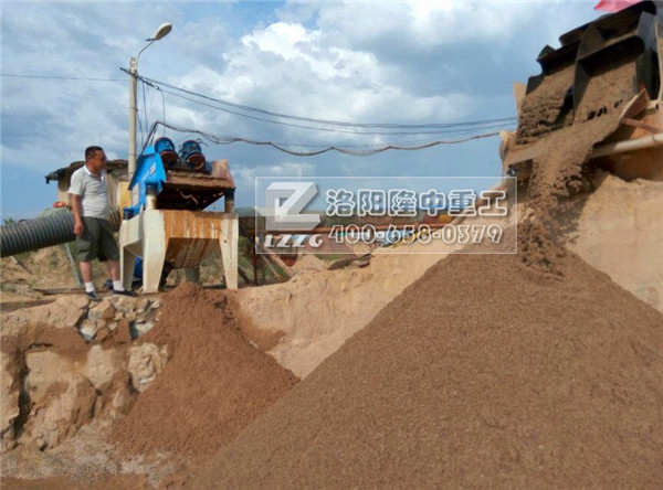 細砂回收機使用效果